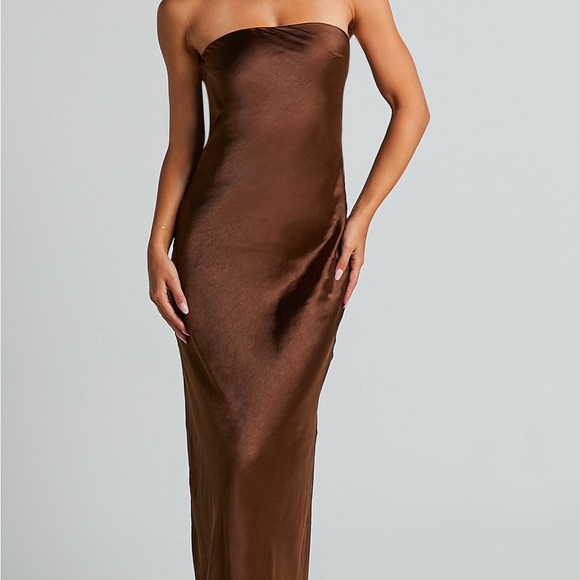 chinese dress ladies PETRA IVORY COWL-NECK SILK SATIN MAXI DRESS FULLY LINED | CULT MIA